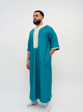 Teal Blue Moroccan