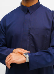 Signature Navy Blue Qatari