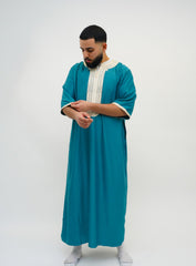 Teal Blue Moroccan