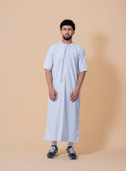 Baby Blue Half Sleeve Emirati