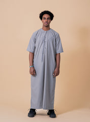 Dove Grey Half Sleeve Emirati