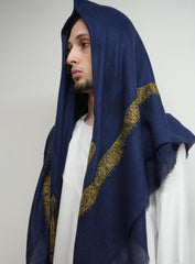 Navy Blue Yemeni Shemagh