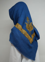 Royal Blue Yemeni Shemagh