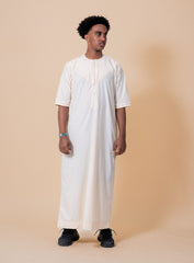 Cream Half Sleeve Emirati