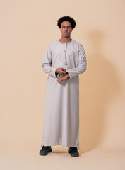 Emir Stone Beige Embroidered