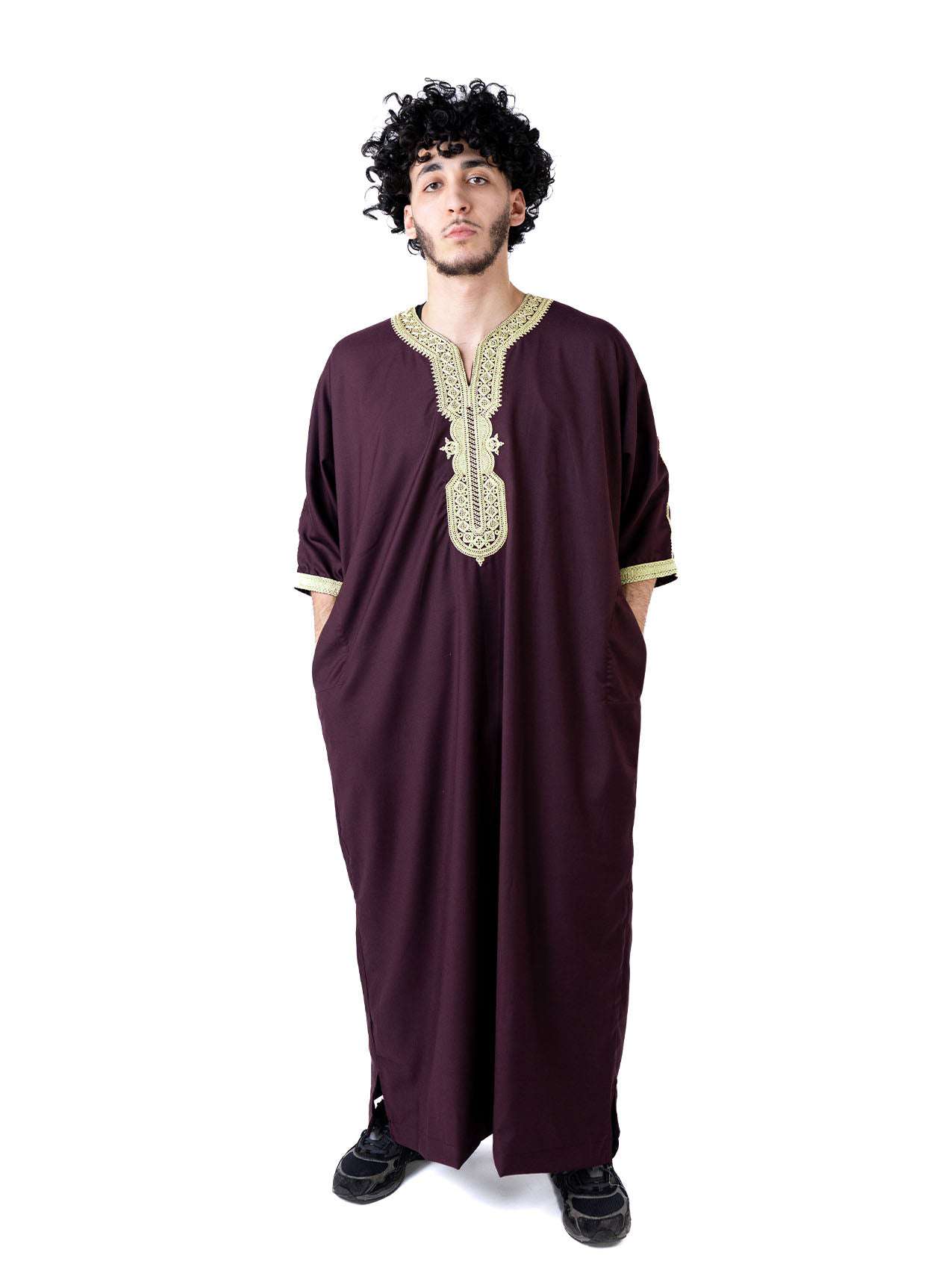 Premium Maroon Moroccan