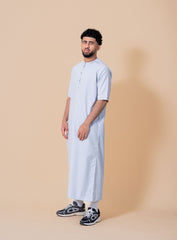 Baby Blue Half Sleeve Emirati