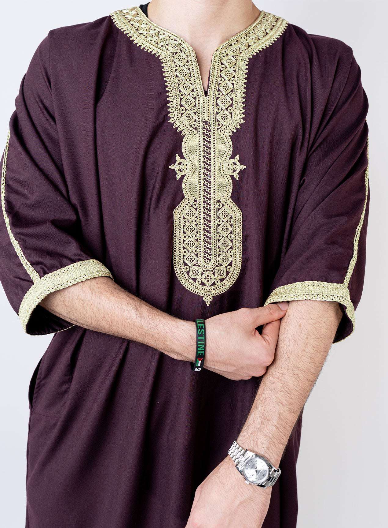 Premium Maroon Moroccan