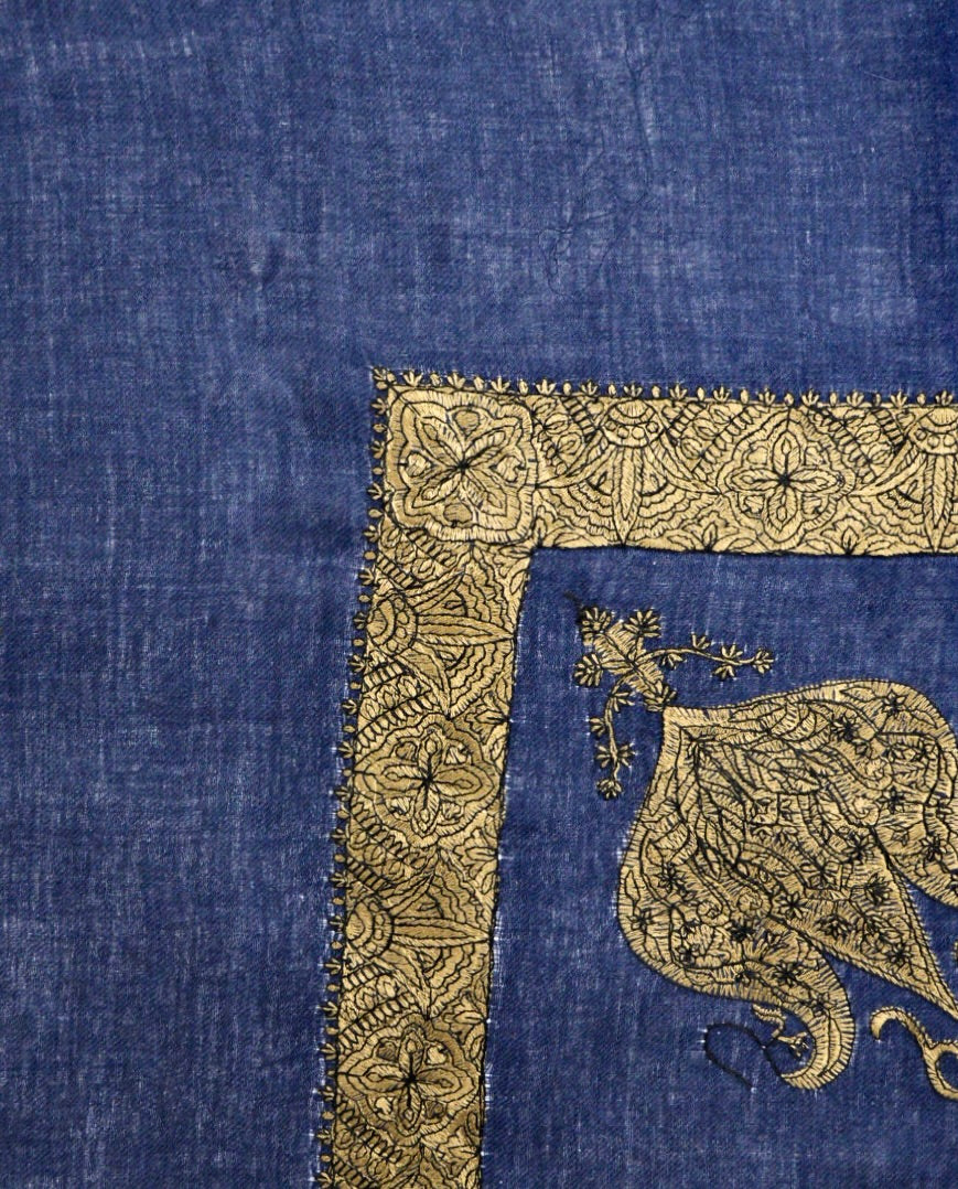 Navy Blue Yemeni Shemagh